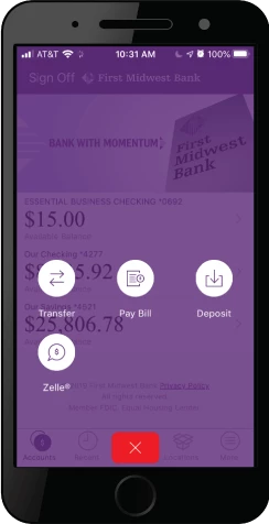 Enroll in Zelle