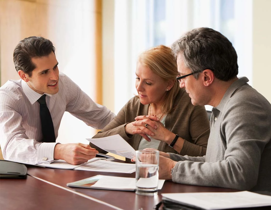 Meet with a Financial Consultant to review our real estate services